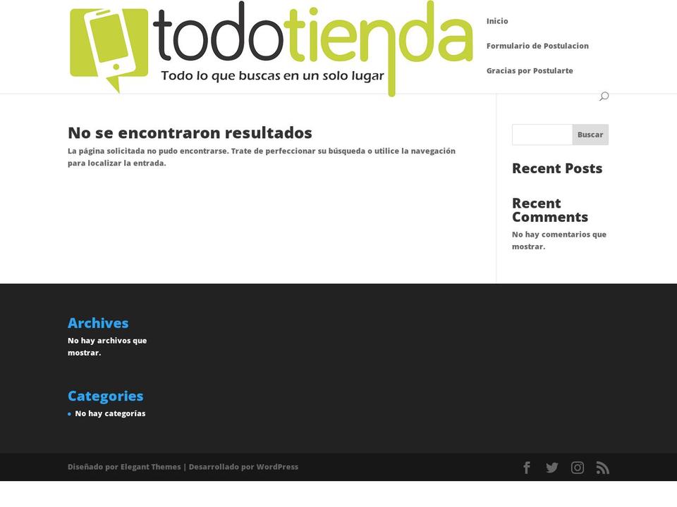 todotiendave.com — Shopify store in 