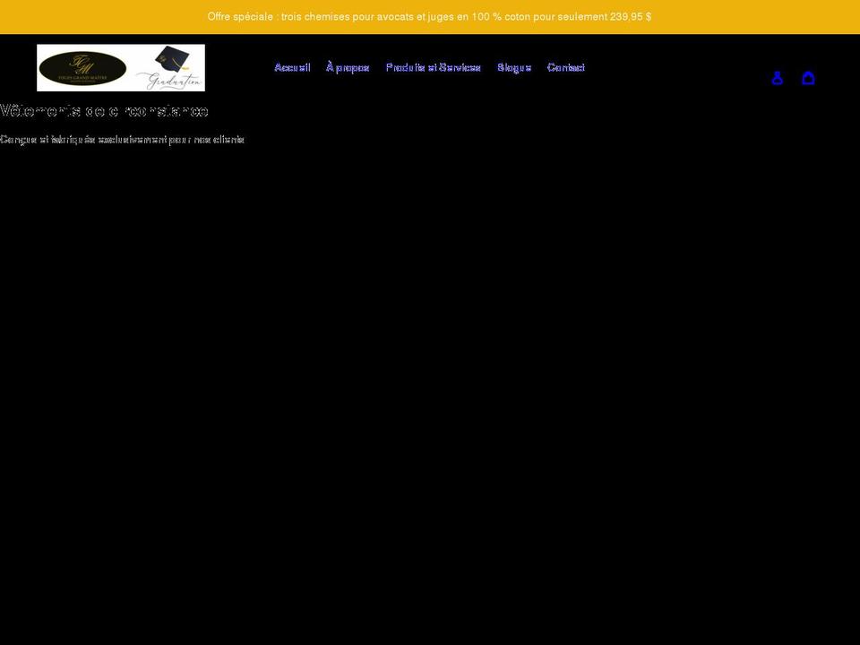 togesgrandmaitre.com shopify website screenshot