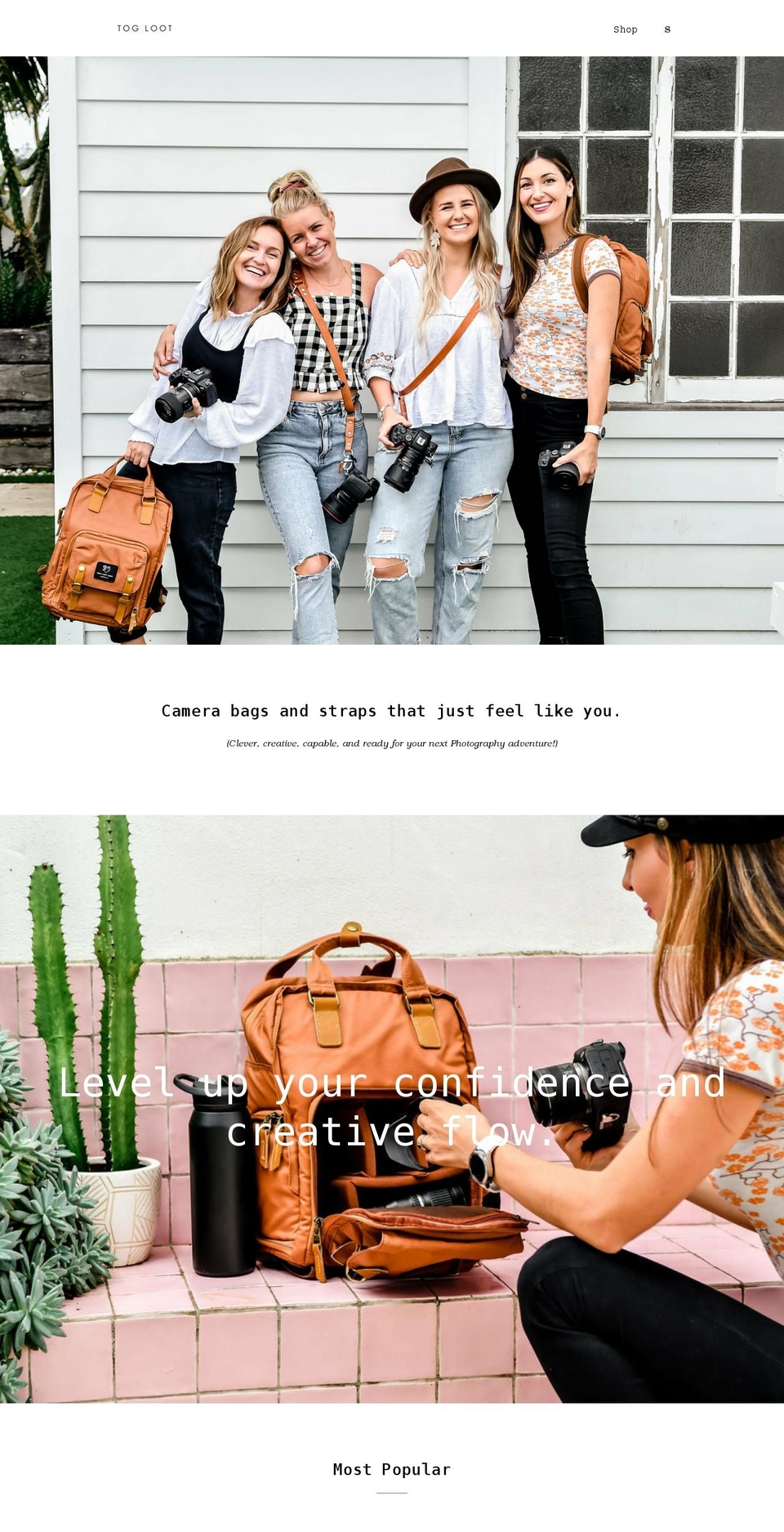 togladyloot.com shopify website screenshot