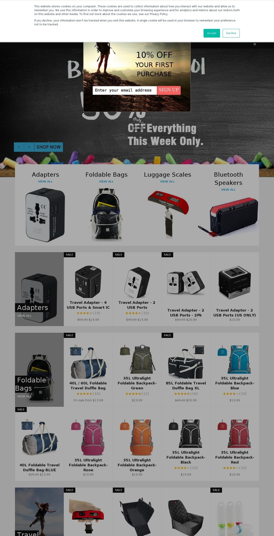 toinspira.com — Shopify storefront screenshot