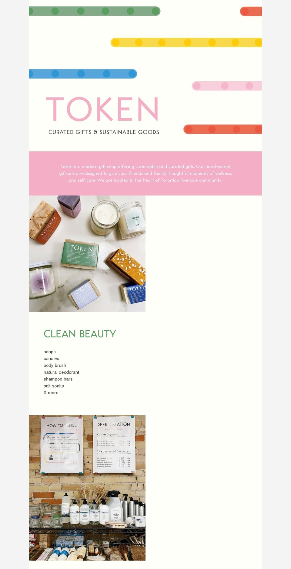 tokentoronto.com shopify website screenshot