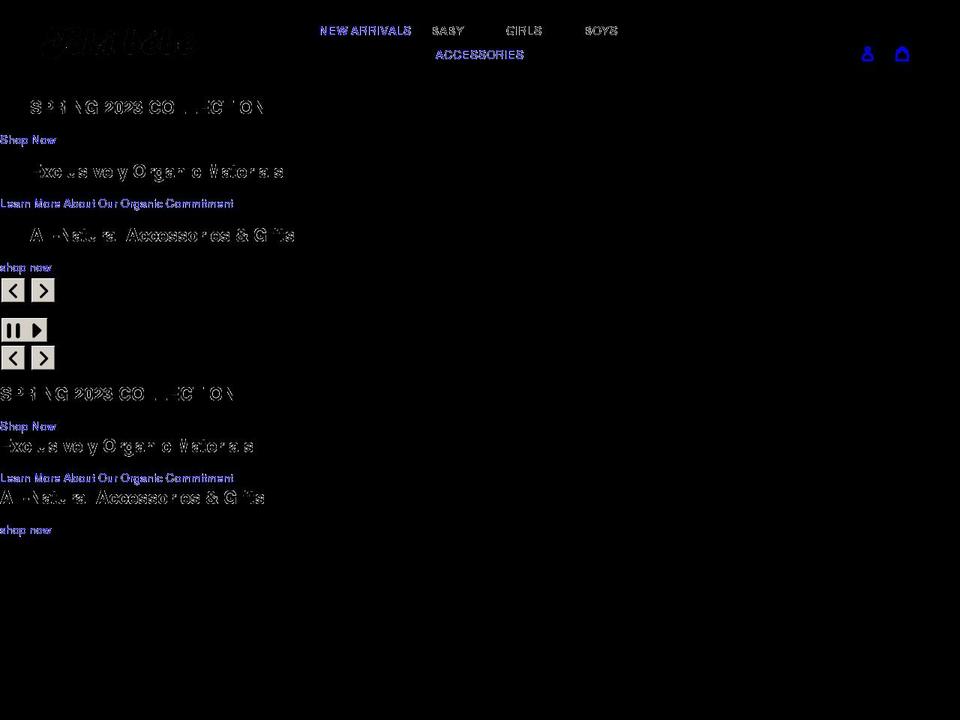 tokibebe.com shopify website screenshot