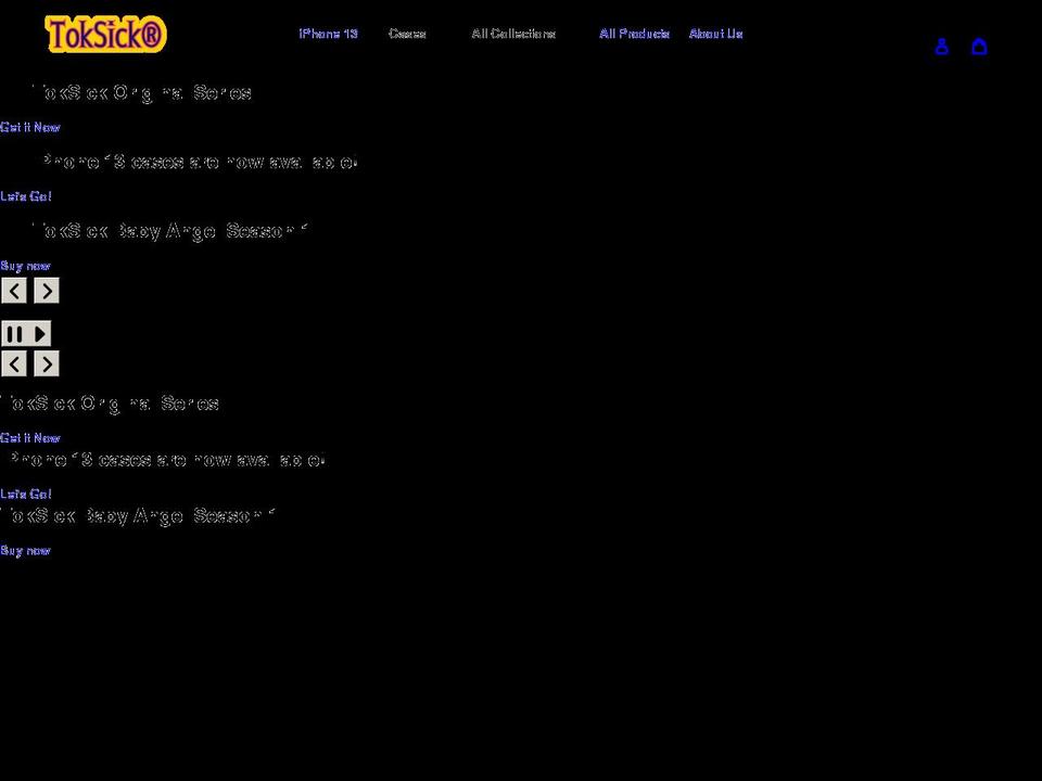 toksicknewyork.com shopify website screenshot