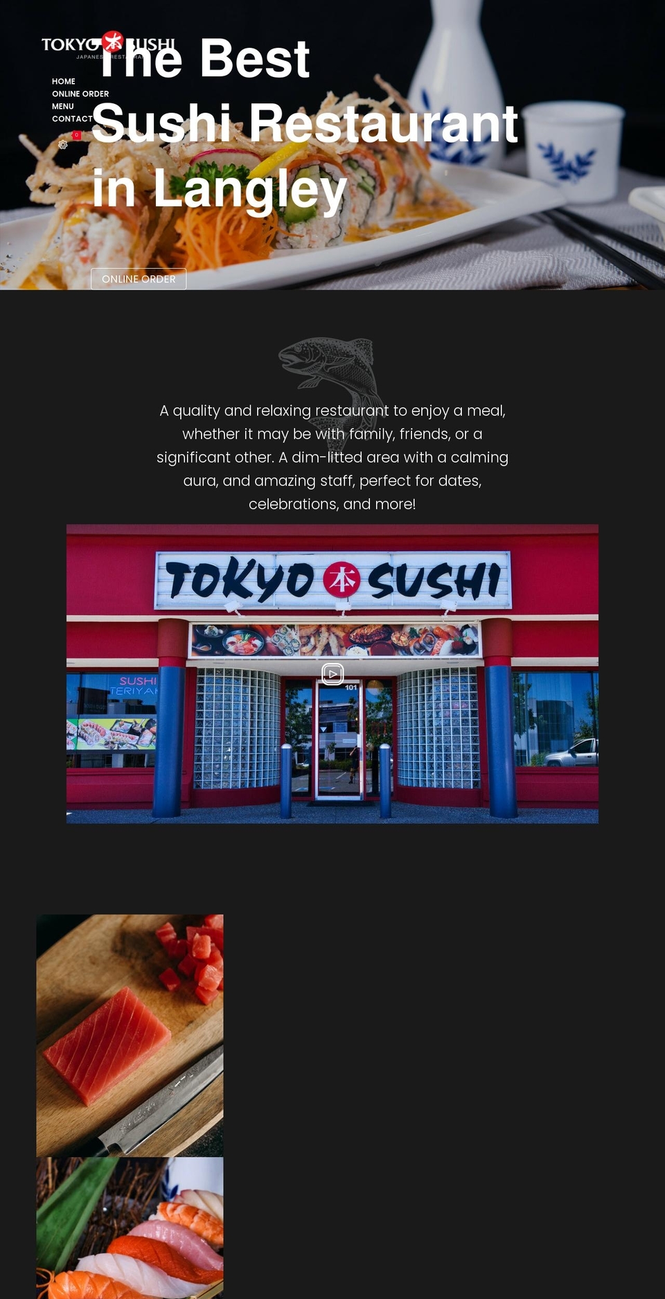tokyohonsushi.com shopify website screenshot