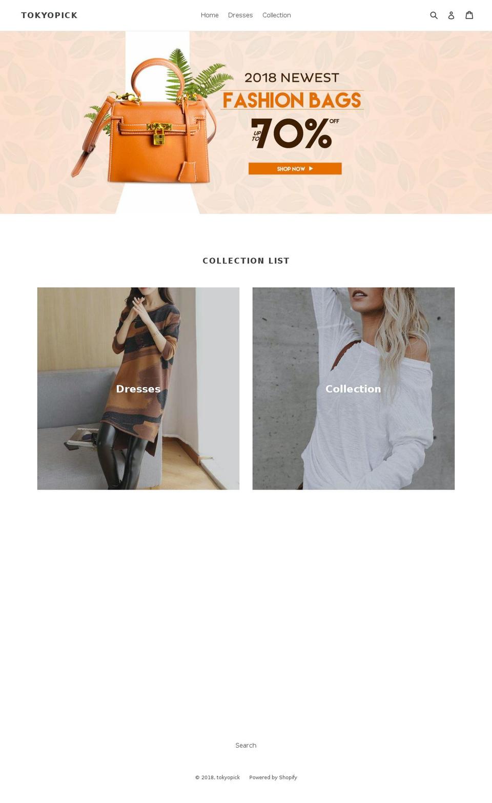 tokyopick.com — Shopify storefront screenshot