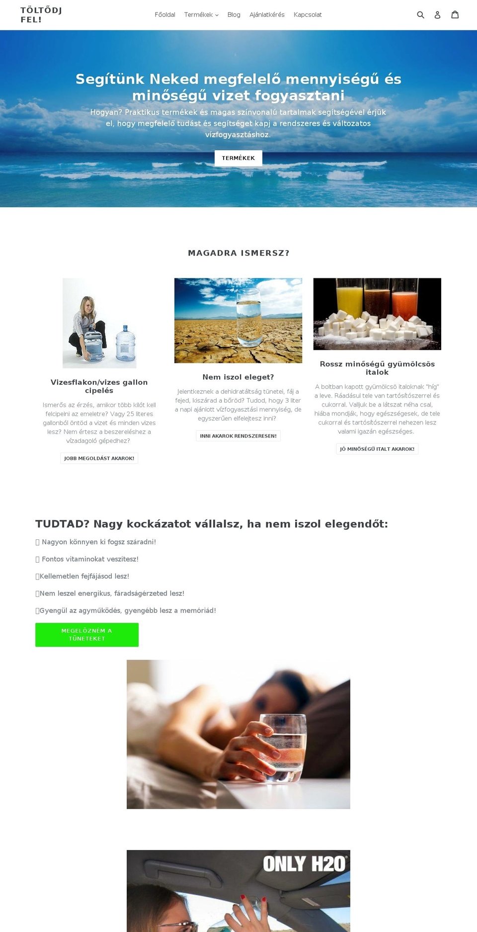 toltodjfel.com — Shopify storefront screenshot