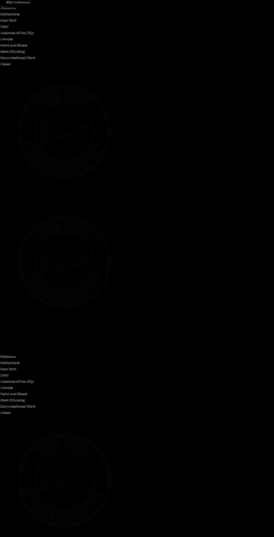 tomdurantephoto.com — Shopify storefront screenshot