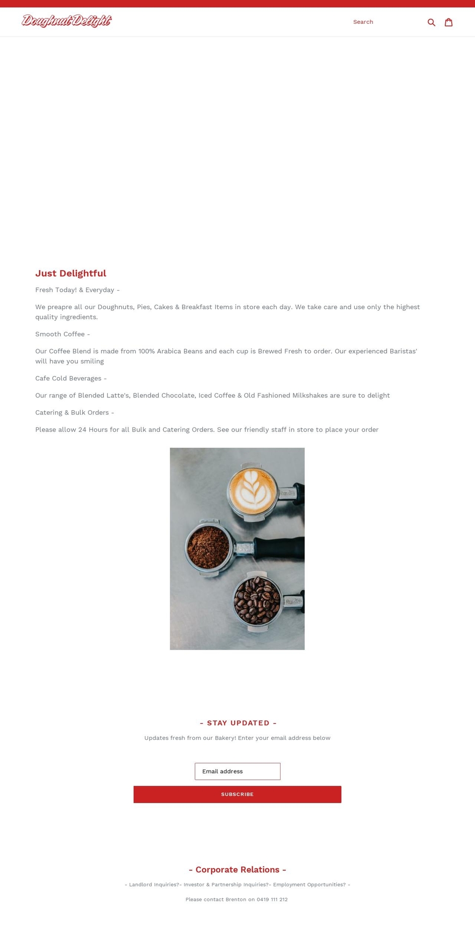 tomfinns.com — Shopify storefront screenshot