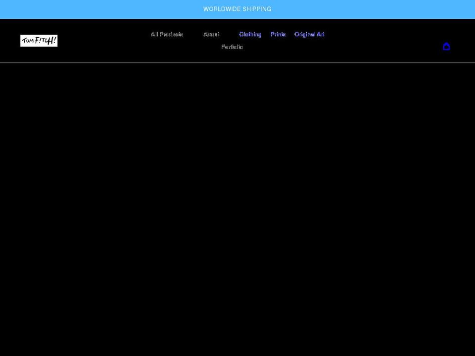 tomfitch.co.uk shopify website screenshot