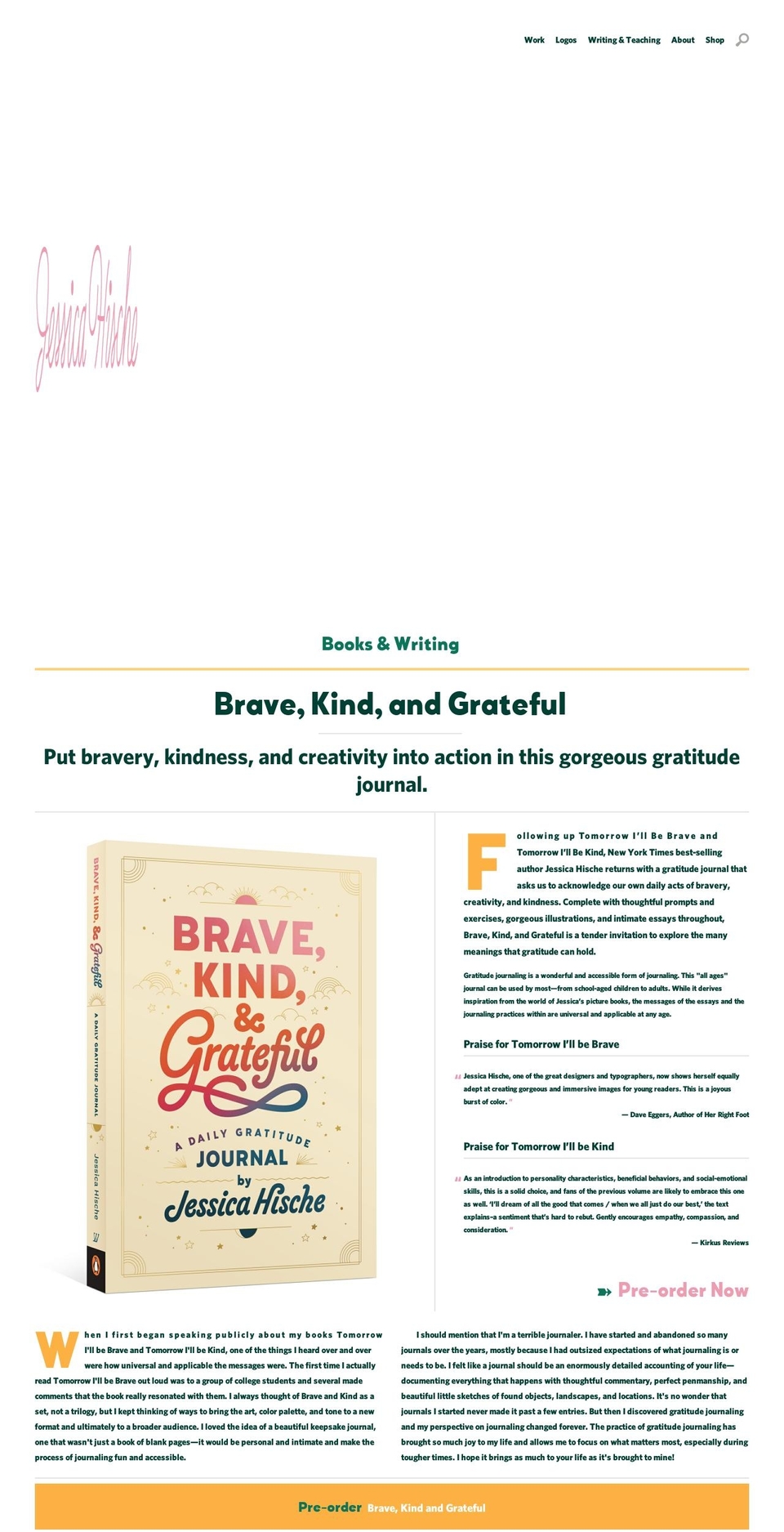 tomorrowillbebrave.com — Shopify storefront screenshot