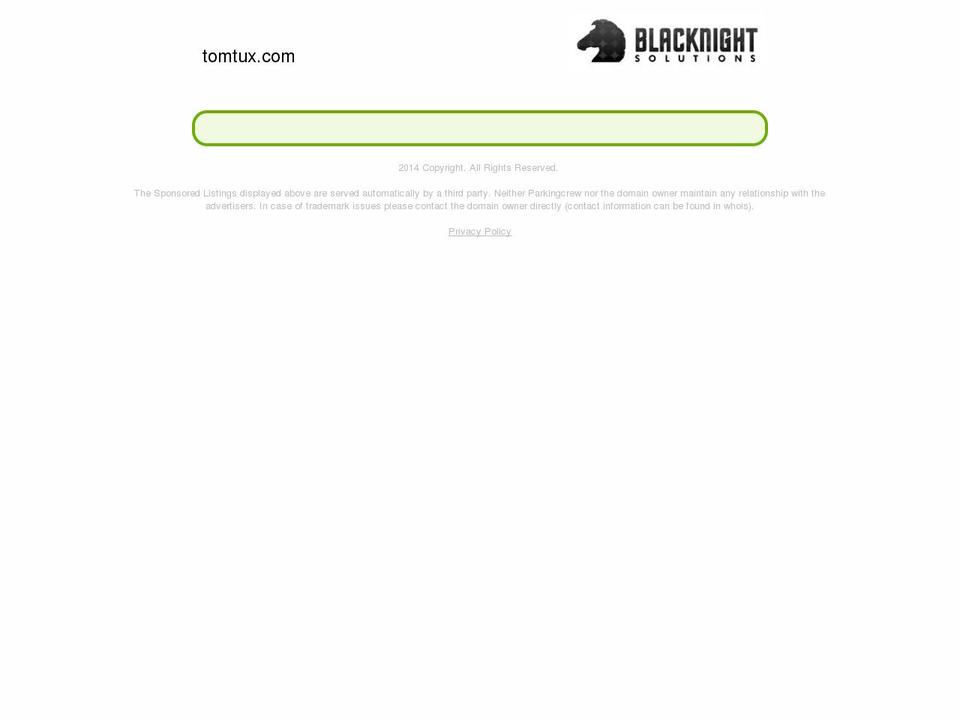 tomtux.com — Shopify storefront screenshot