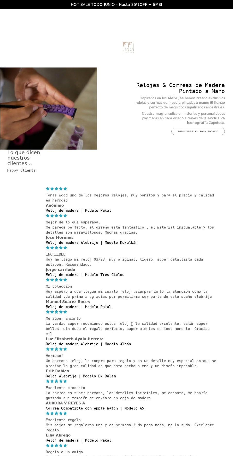 tonaswood.com shopify website screenshot