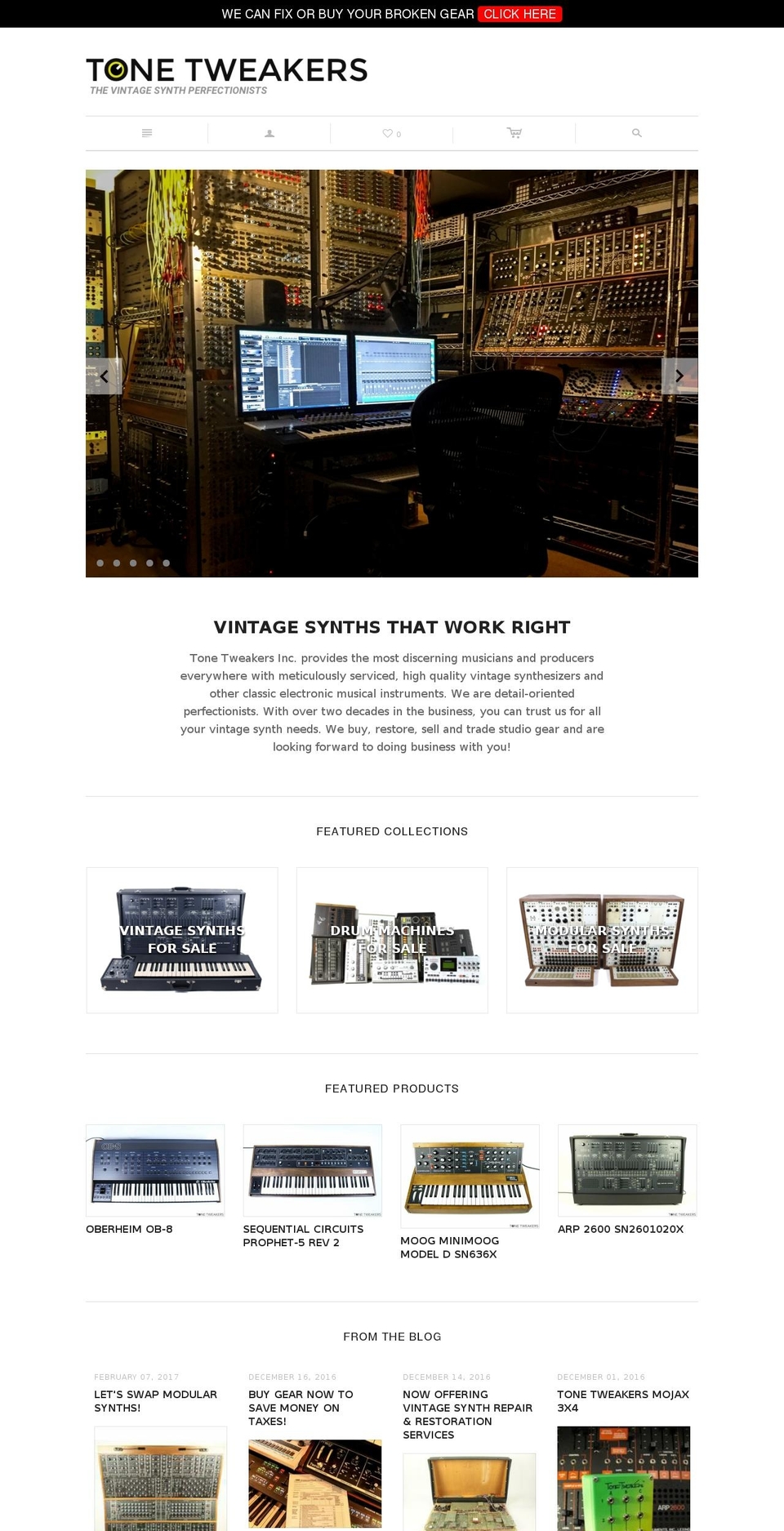 tonetweekers.com shopify website screenshot