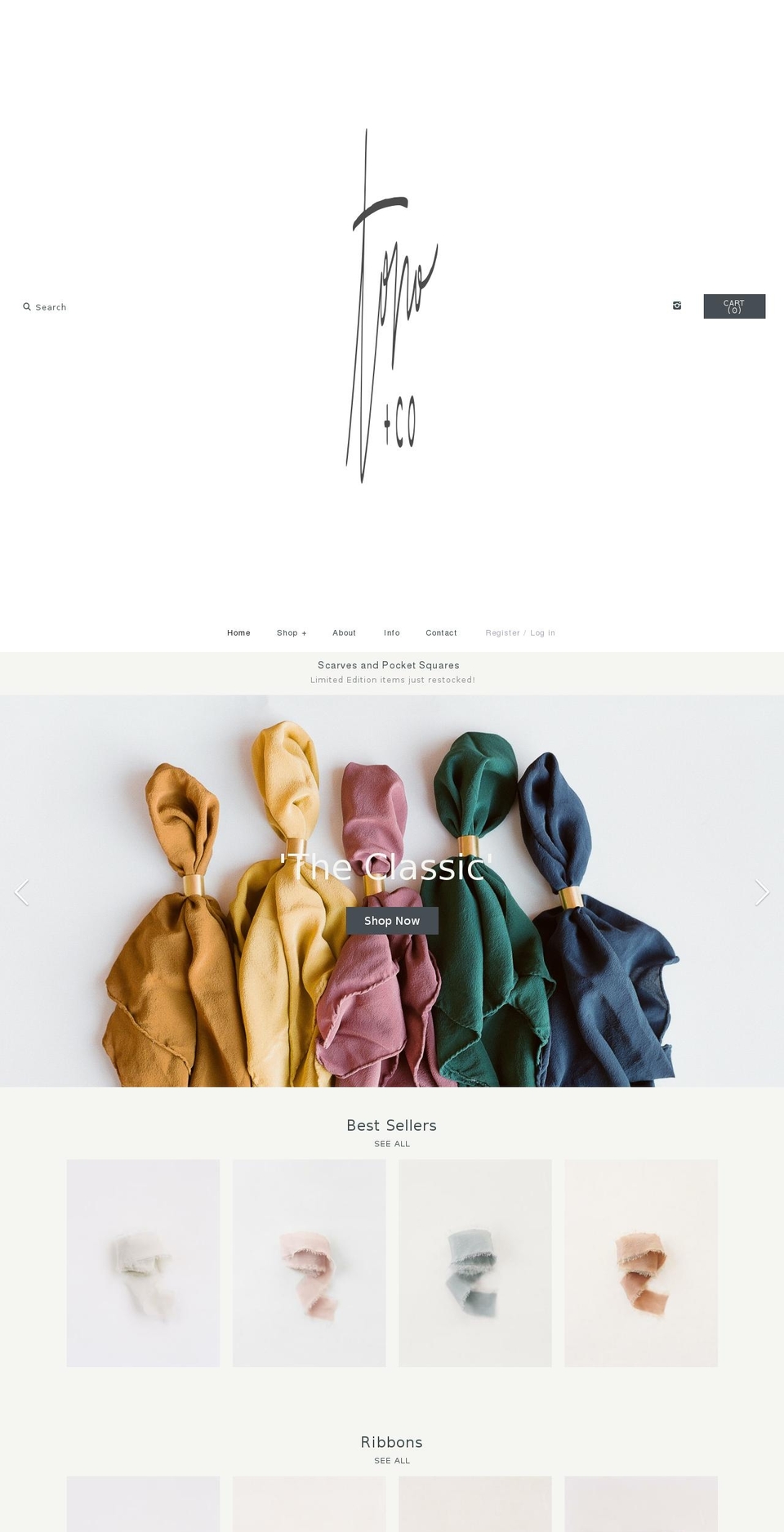 tonoandco.com shopify website screenshot