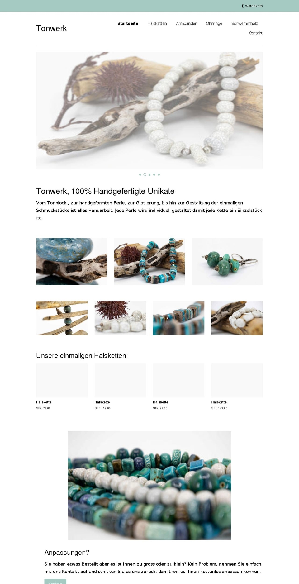 tonwerk-chur.ch shopify website screenshot