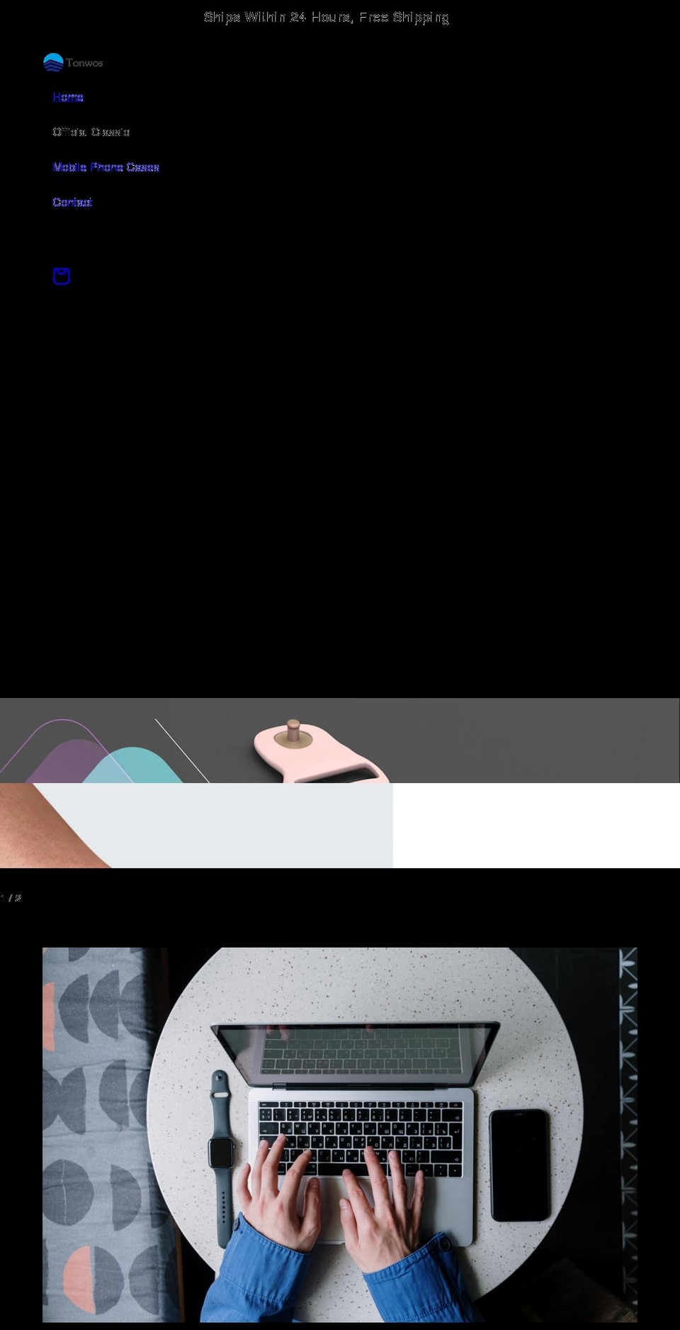 tonws.com shopify website screenshot