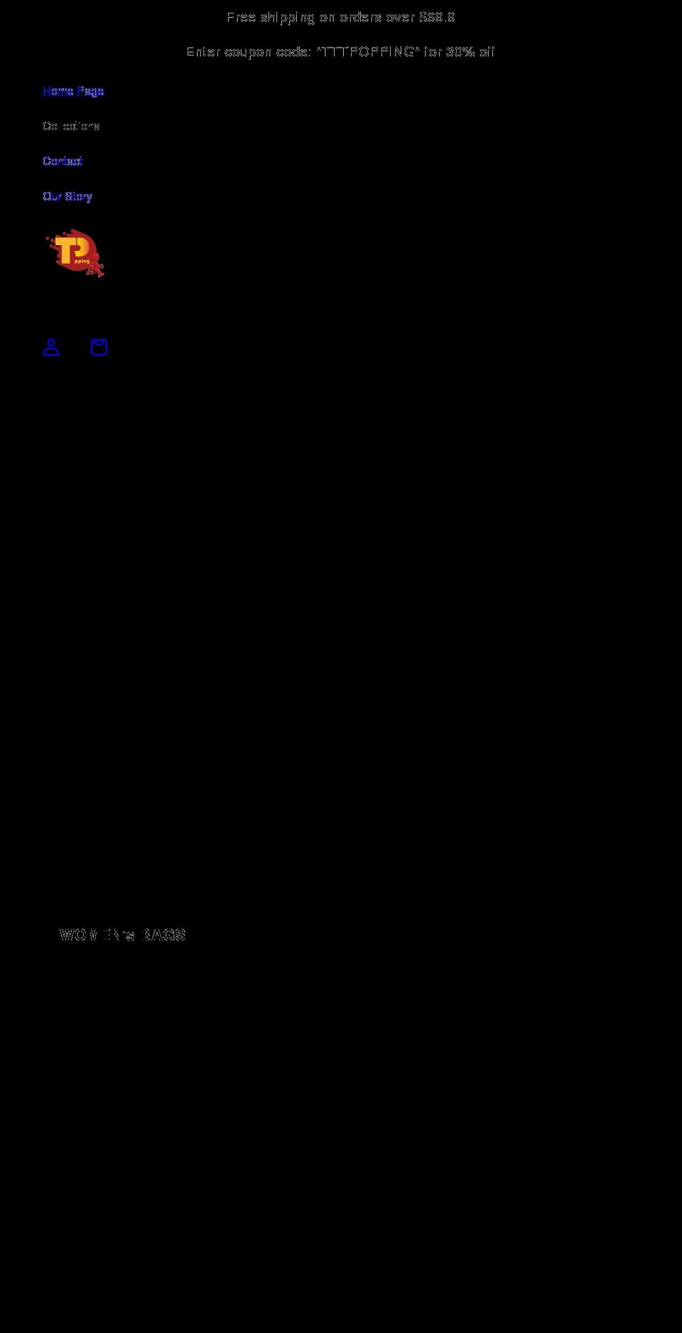 tonyan.net shopify website screenshot