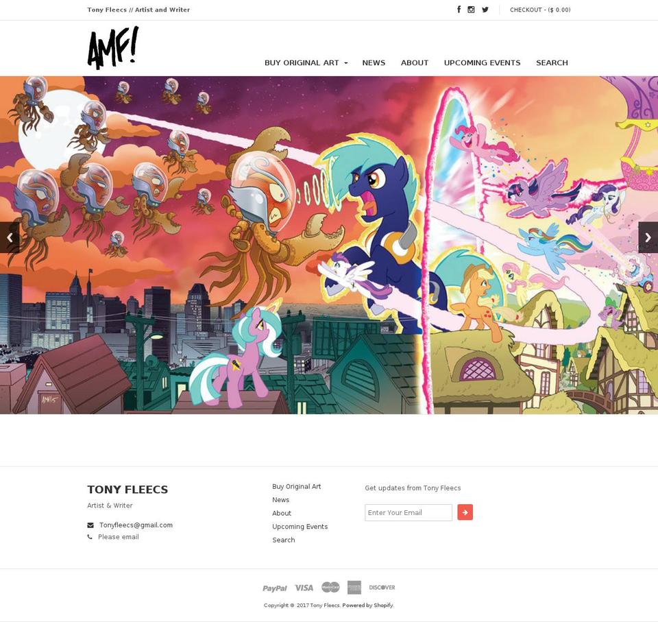 Fleecs Store - natural Shopify theme site example tonyfleecs.com