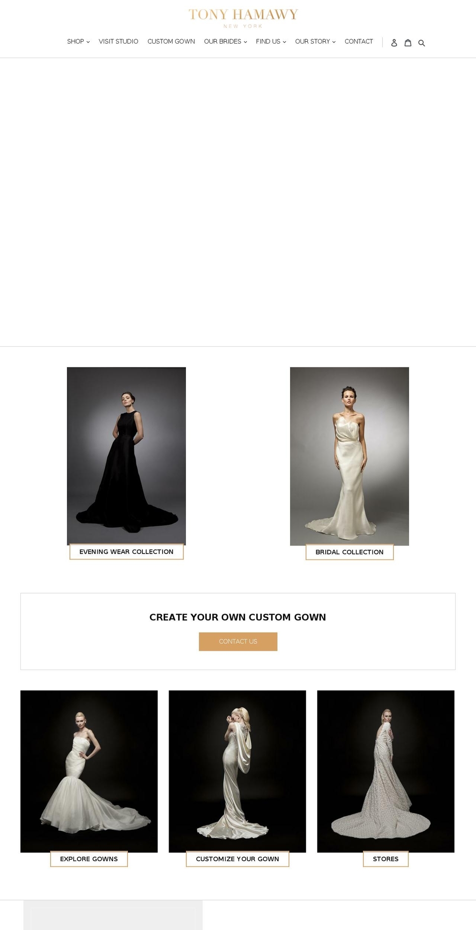 tonyhamawy.com shopify website screenshot