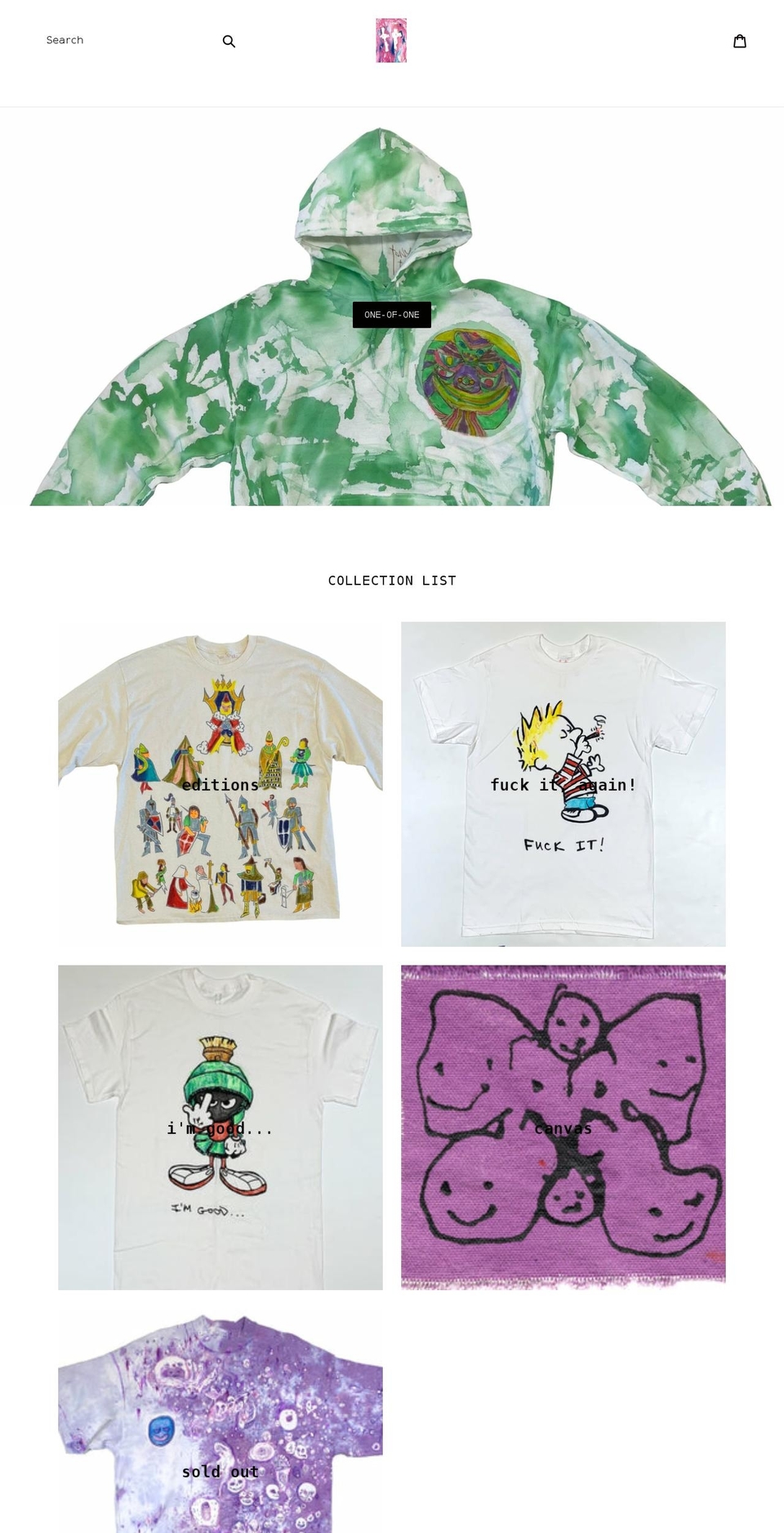 tonytafuro.com shopify website screenshot