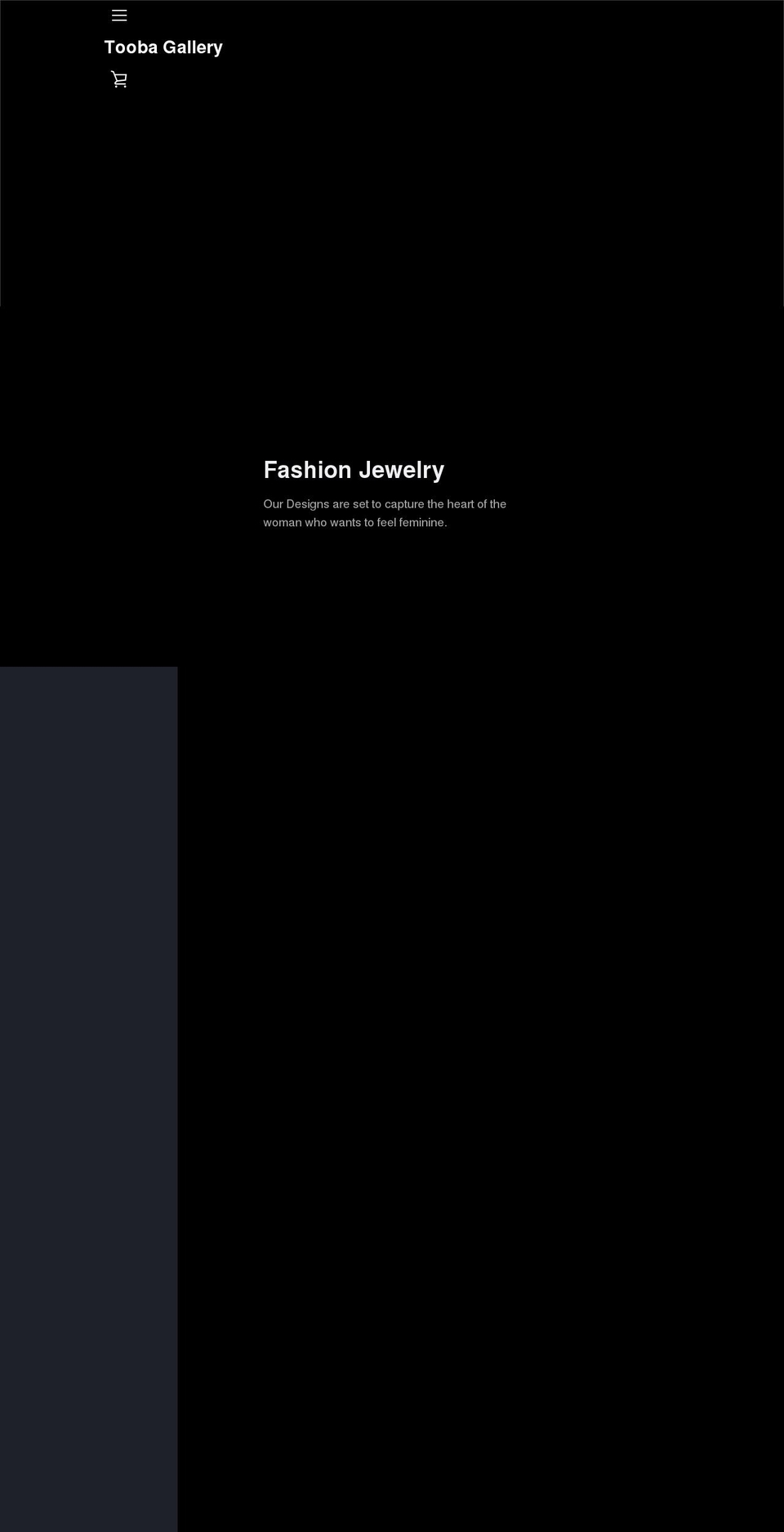 toobagallery.com shopify website screenshot