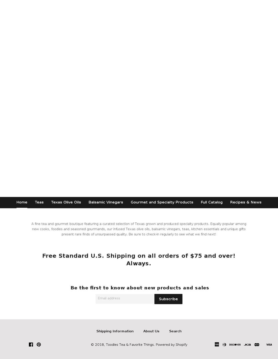 toodlestexas.com shopify website screenshot
