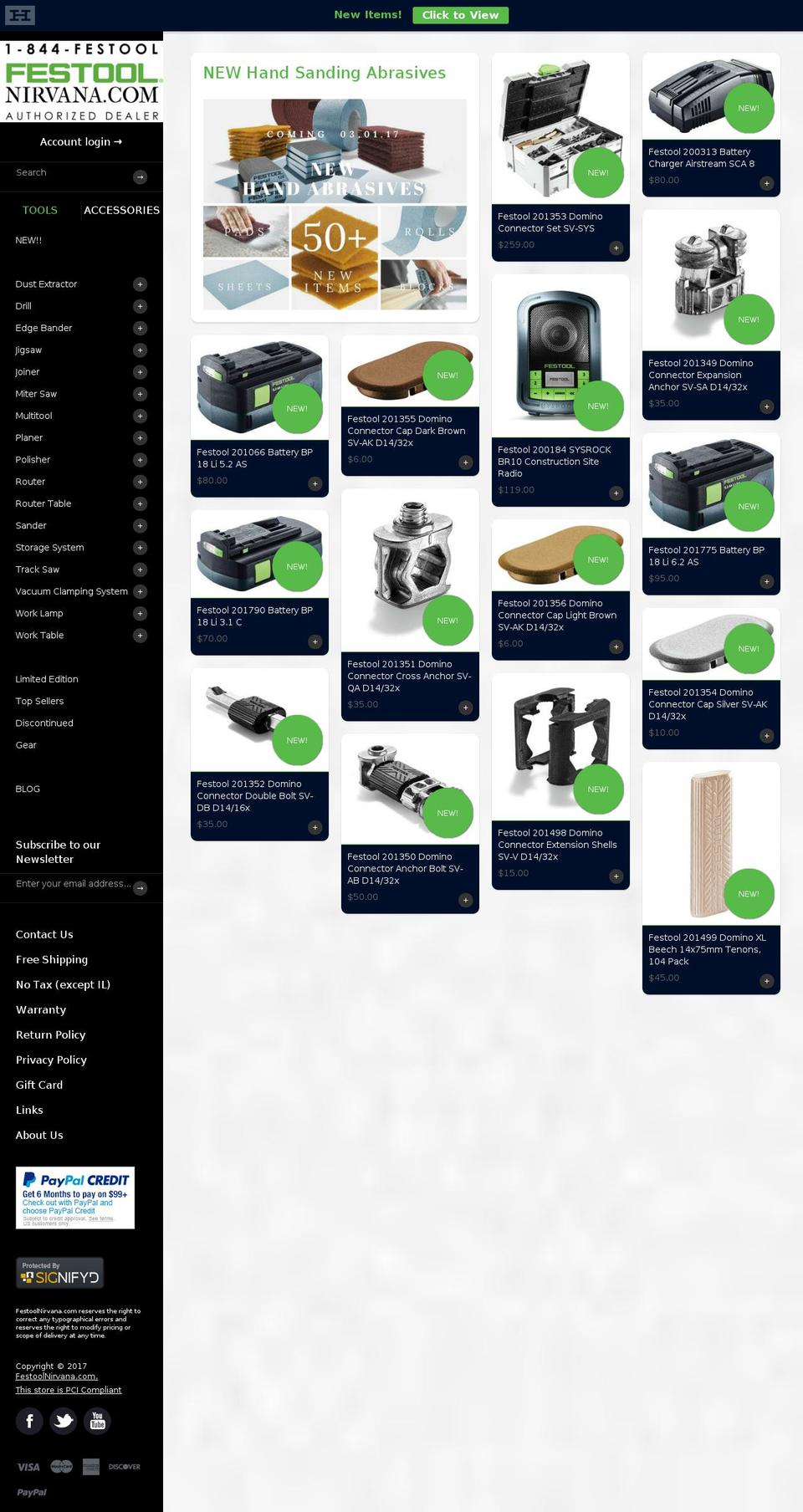 tool-ware.com shopify website screenshot