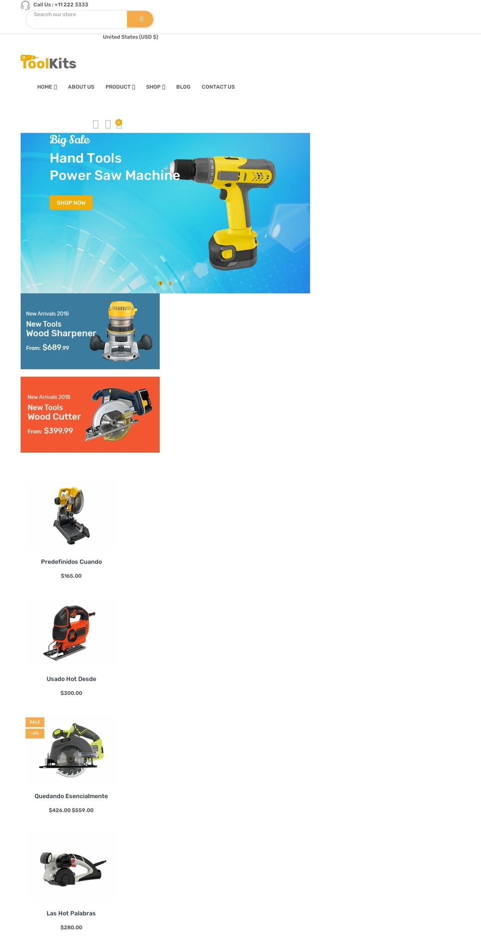 toolkits-3.myshopify.com shopify website screenshot