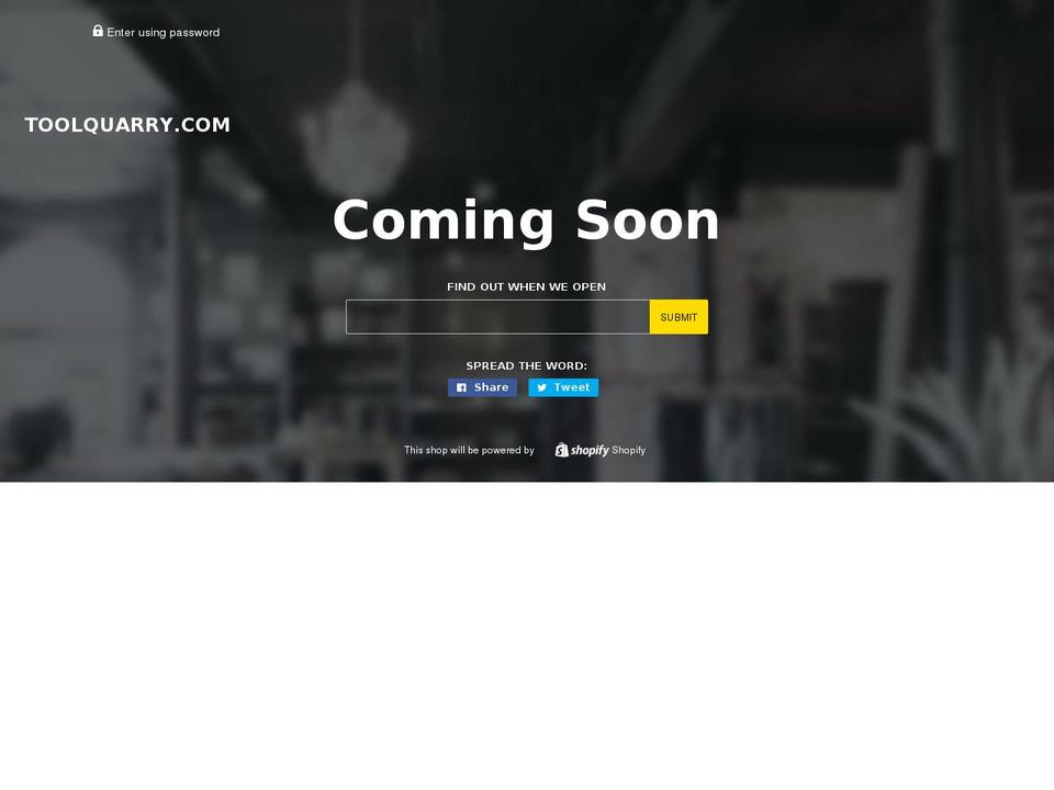 toolquarry.com — Shopify storefront screenshot