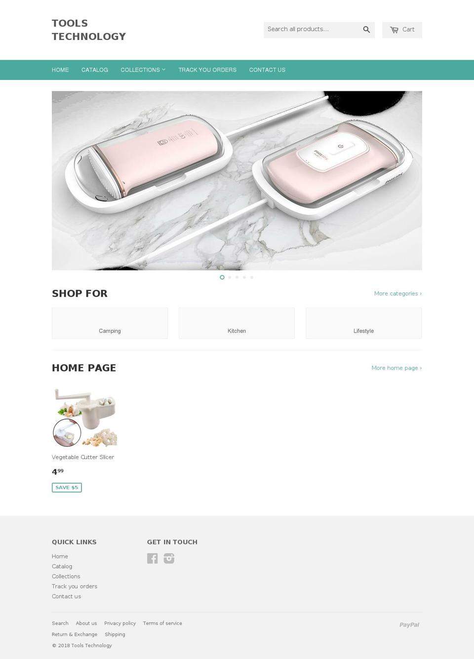 tools-tech.com — Shopify storefront screenshot