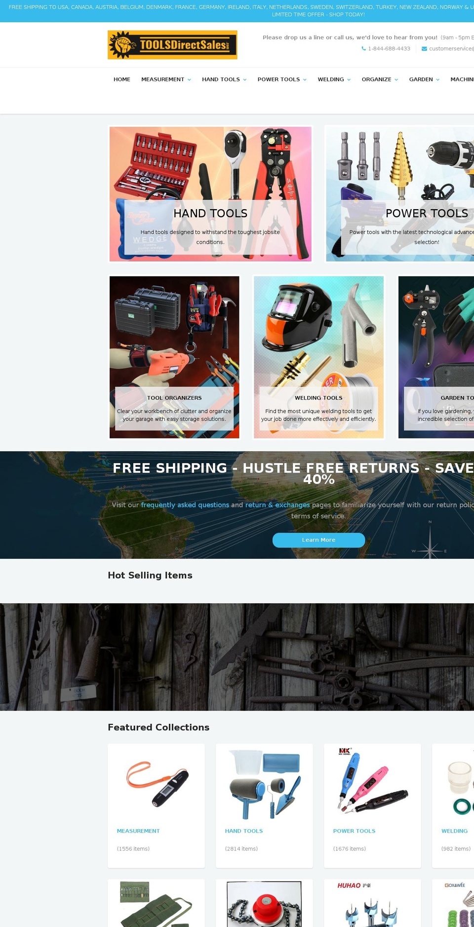 toolsdirectsales.com — Shopify storefront screenshot