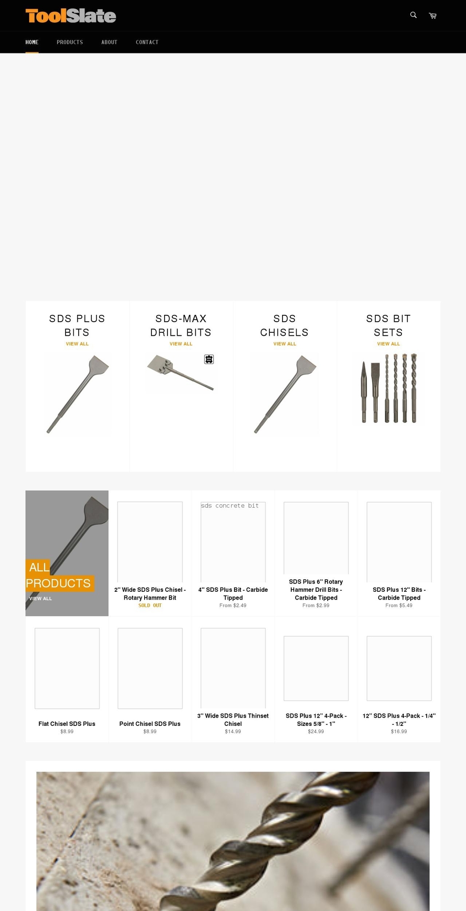 toolslate.com shopify website screenshot