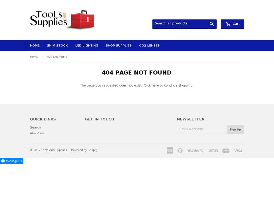 toolsteelfoilwrap.com shopify website screenshot