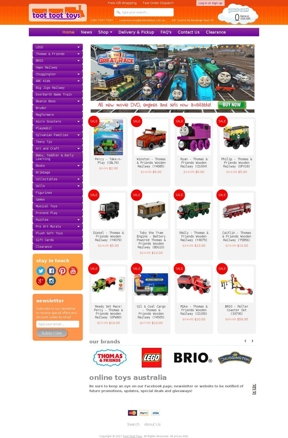 toottoottoys.com shopify website screenshot