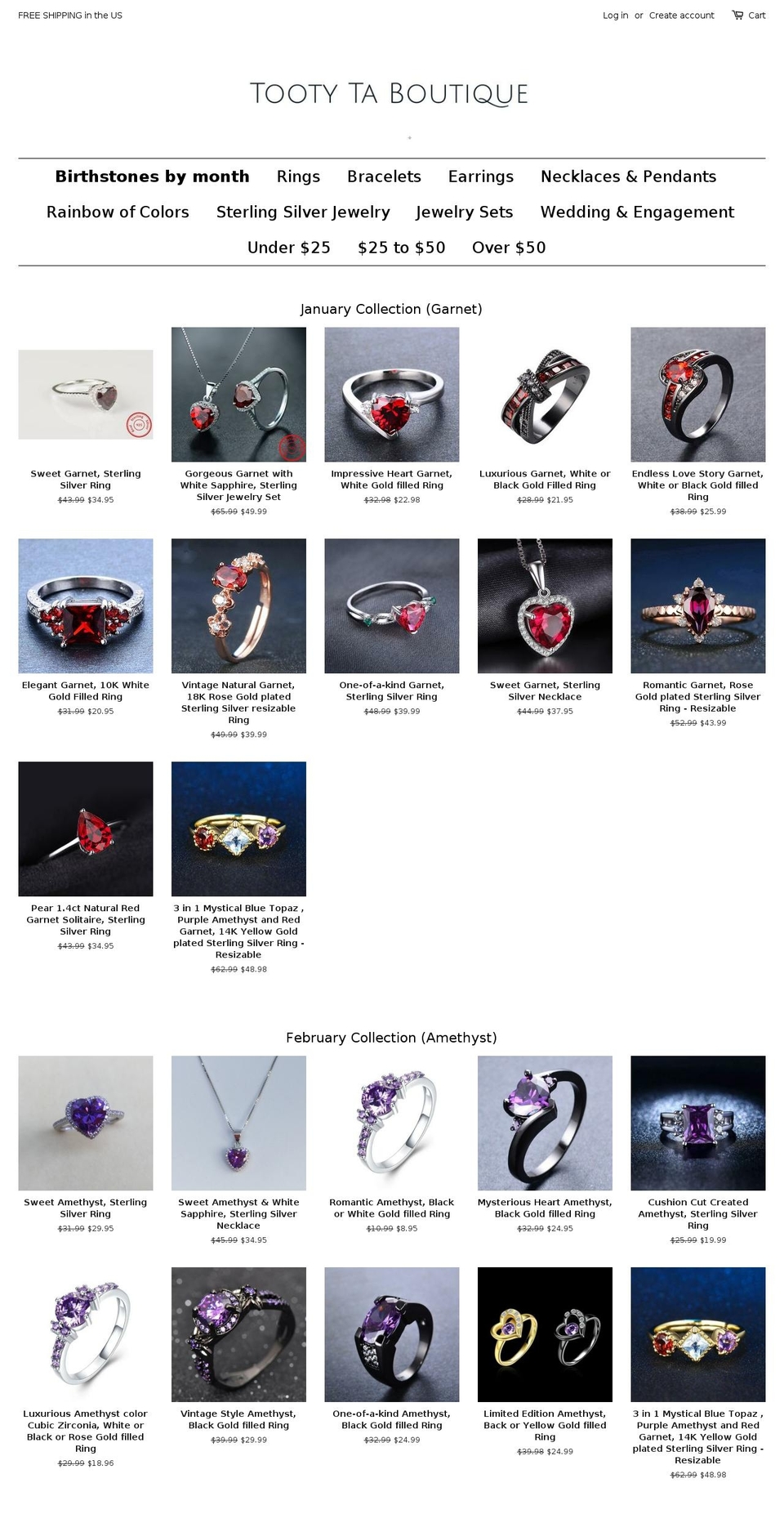 tootyta.com shopify website screenshot