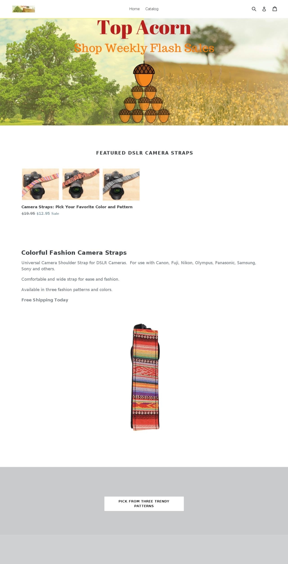 topacorn.com — Shopify storefront screenshot