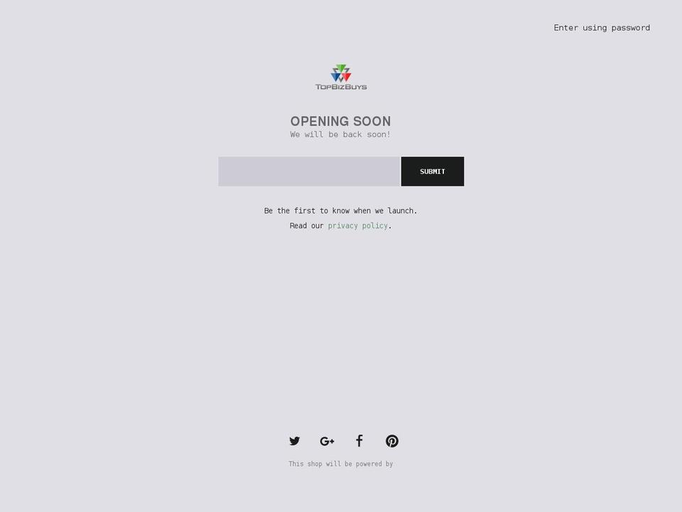 topbizbuys.com shopify website screenshot