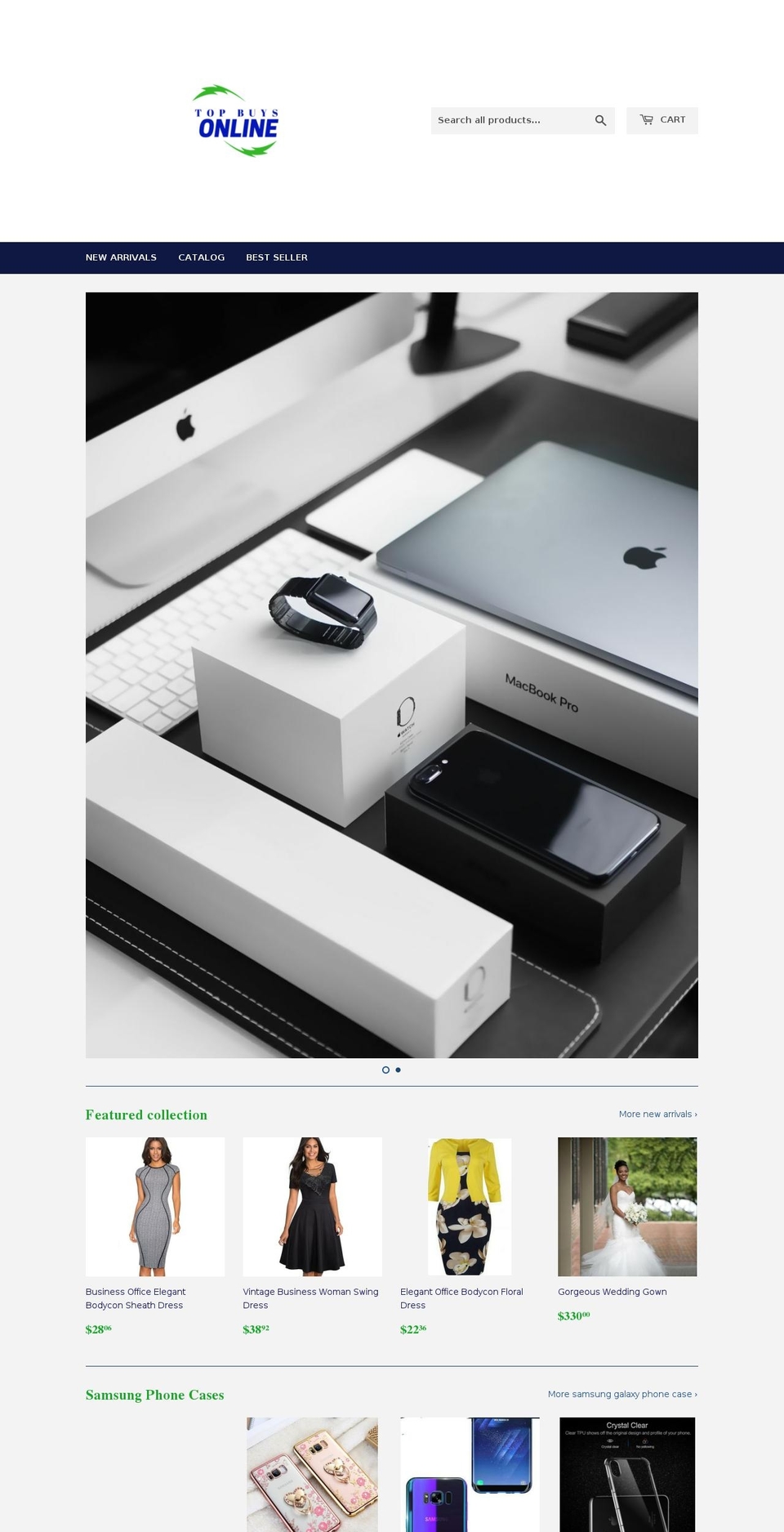 topbuysonline.com — Shopify storefront screenshot