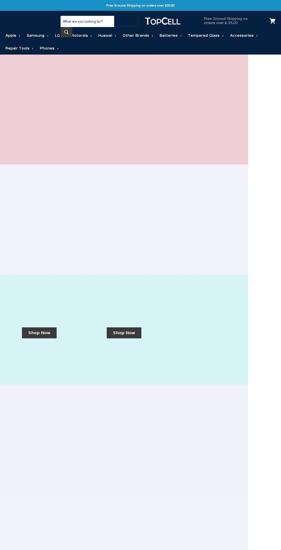 topcell.ca shopify website screenshot