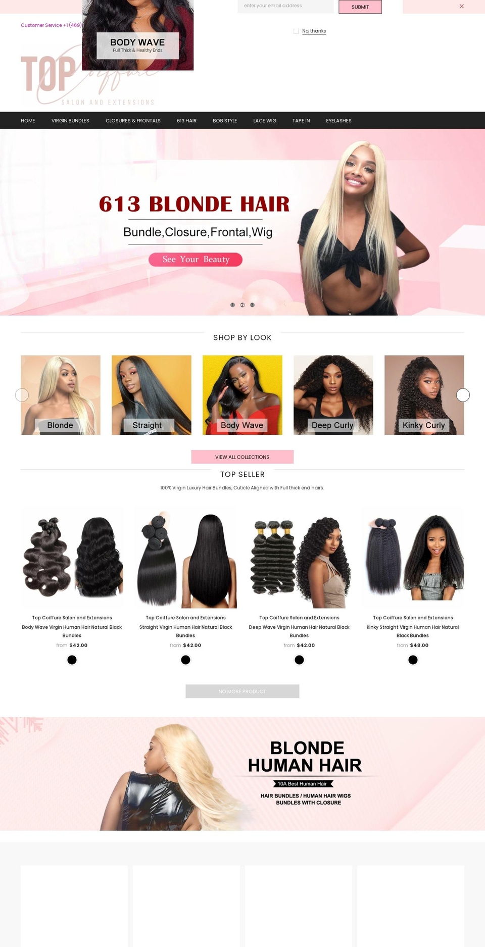Temp with Installments message Shopify theme site example topcoiffurese.com