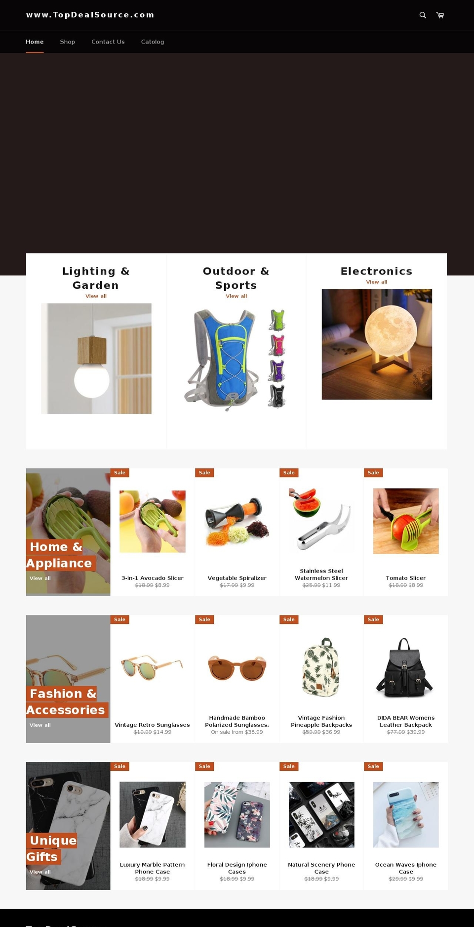 topdealsource.com — Shopify storefront screenshot