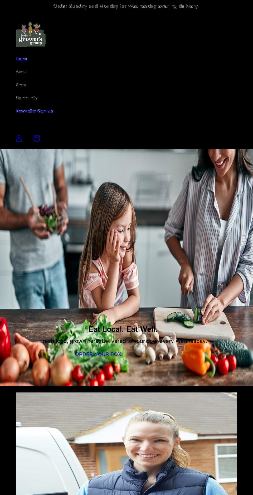 topekagrowersgroup.com shopify website screenshot