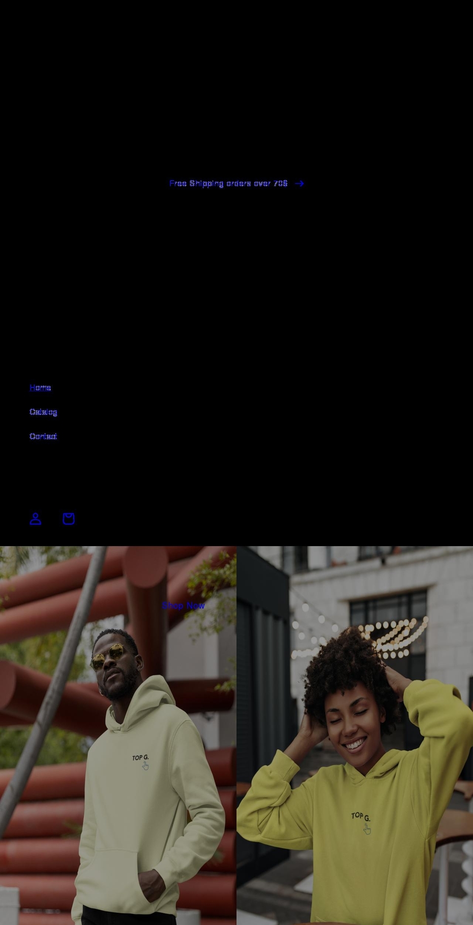 topg4.com shopify website screenshot