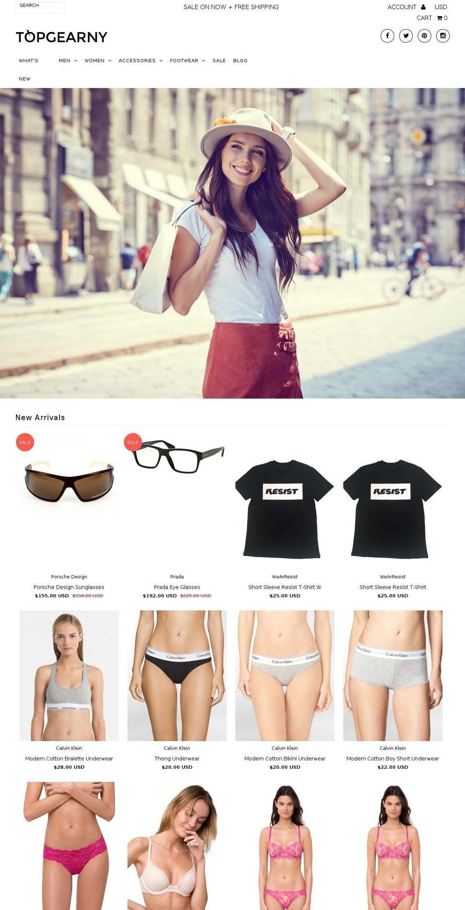 topgearnyc.com — Shopify storefront screenshot