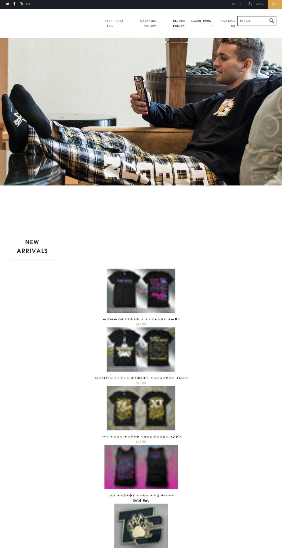 topgunproshop.com shopify website screenshot
