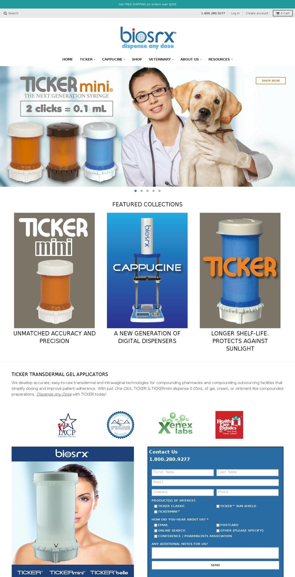 topidispenser.com shopify website screenshot
