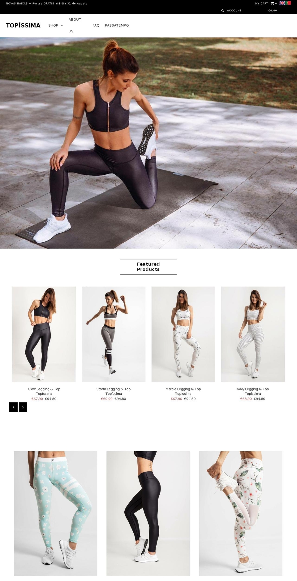 topissima.com shopify website screenshot