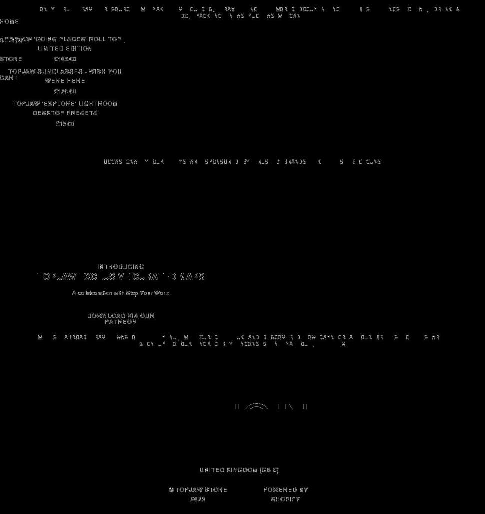 topjaw.co.uk shopify website screenshot