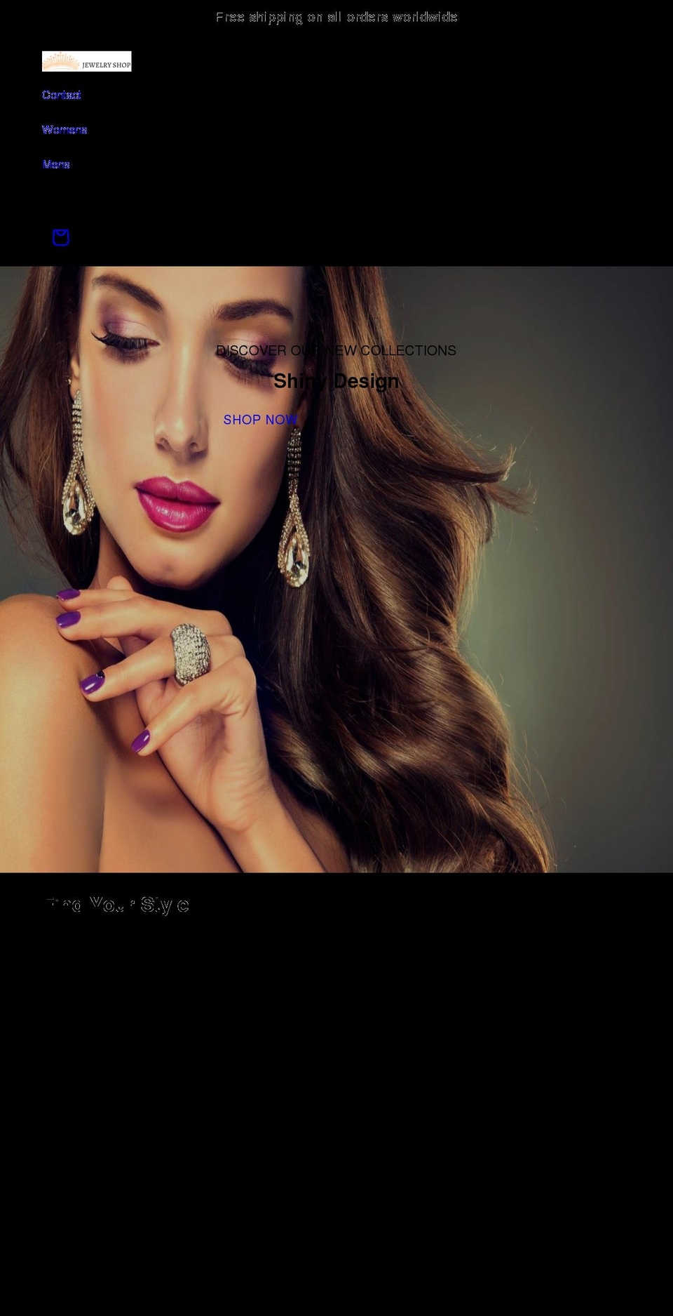 topjewelry.co.uk shopify website screenshot