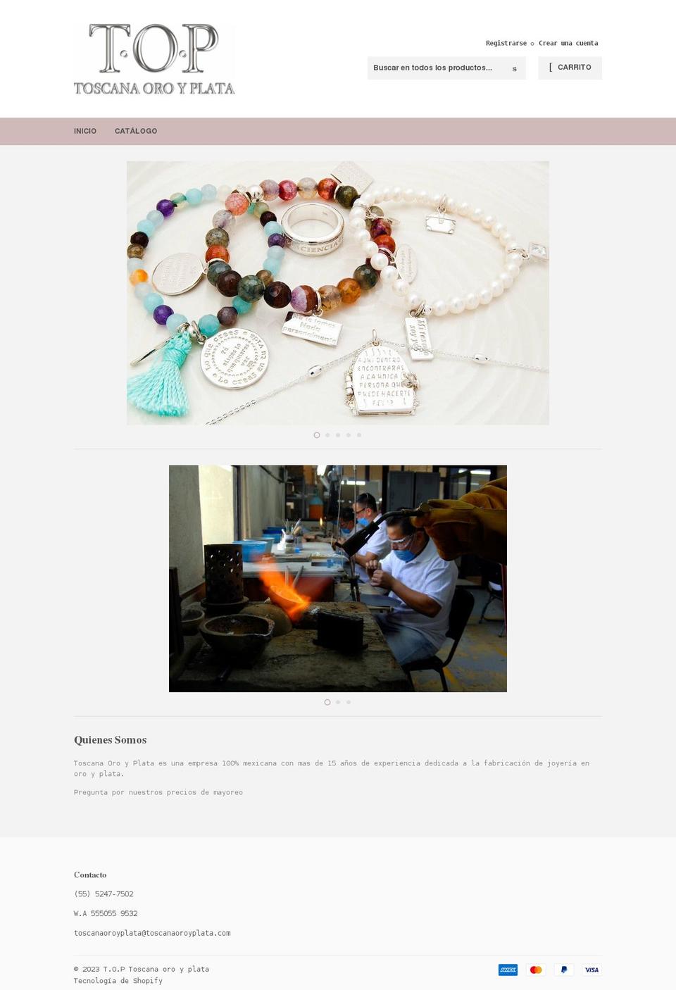 topjoyeria.com shopify website screenshot